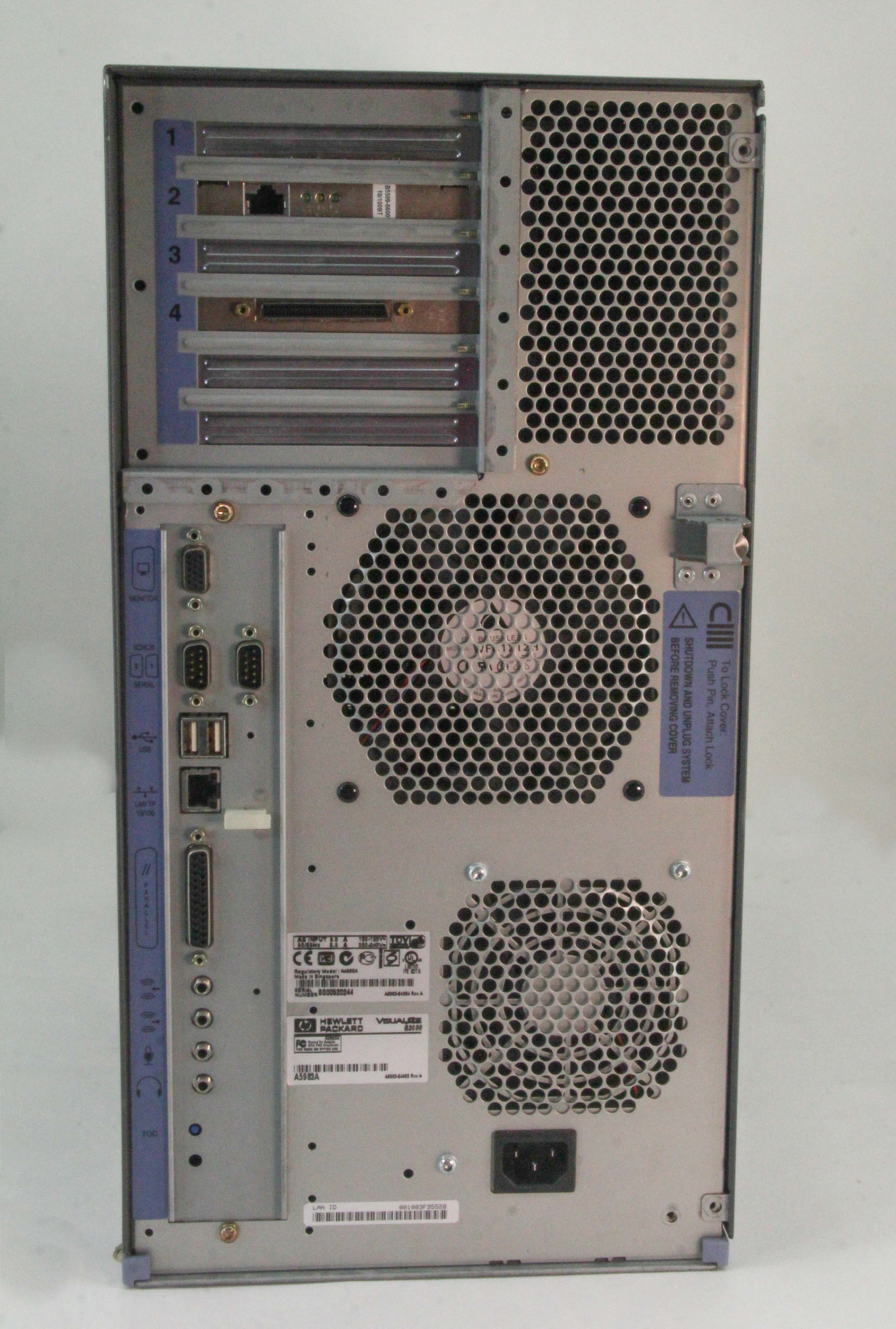 10294 HP WORKSTATION VISUALIZE B2000 A5983A – J316Gallery